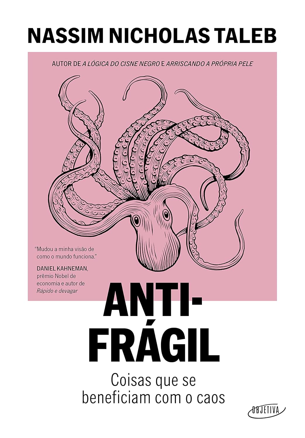 Capa do livro Antifrágil – Nassim Nicholas Taleb