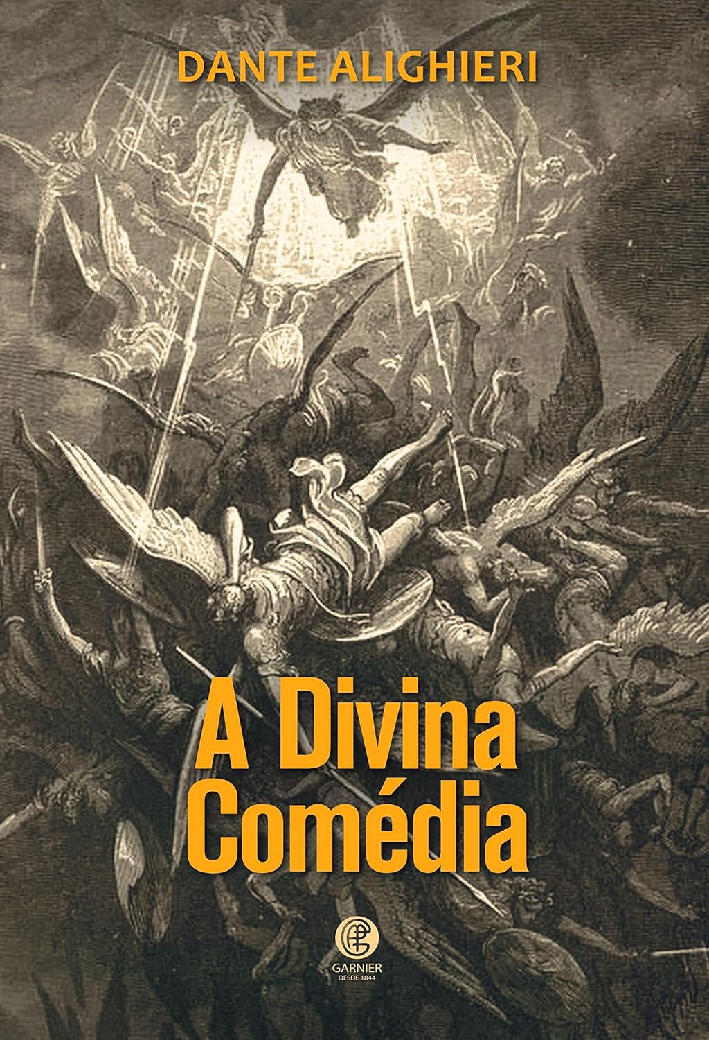 Capa do livro A Divina Comédia — Dante Alighieri